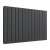 MaxHeat Pulse Anthracite Horizontal Designer Radiator