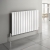 MaxHeat Pulse White Horizontal Designer Radiator