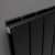 MaxHeat Pulse Black Vertical Designer Radiator | Thumbnail Image