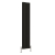 MaxHeat Pulse Black Double Vertical Designer Radiator 1800mm (H) x 350mm (W) | Thumbnail Image