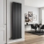 MaxHeat Pulse Anthracite Vertical Designer Radiator