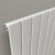 MaxHeat Pulse White Vertical Designer Radiator