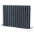 MaxHeat Saltash Double Designer Horizontal Radiator 600mm H x 812mm W Anthracite