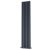 MaxHeat Saltash Double Designer Vertical Radiator 1600mm H x 348mm W Anthracite
