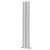 MaxHeat Saltash Double Designer Vertical Radiator 1800mm H x 290mm W White
