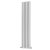 MaxHeat Saltash Double Designer Vertical Radiator 1800mm H x 348mm W White