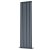 MaxHeat Saltash Single Vertical Radiator 1600mm High x 464mm Wide Anthracite