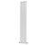 MaxHeat Saltash Single Designer Vertical Radiator 1600mm H x 290mm W White | Thumbnail Image