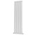 MaxHeat Saltash Single Designer Vertical Radiator 1600mm H x 464mm W White