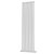 MaxHeat Saltash Single Designer Vertical Radiator 1800mm H x 464mm W White