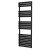 MaxHeat Saltash Designer Towel Rail 1595mm High x 500mm Wide Black