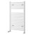 Heatwave Pisa Straight Heated Towel Rail - 800mm H x 500mm W - White