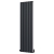 MaxHeat Vulcan Black Vertical Aluminium Designer Radiator | Thumbnail Image