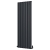 MaxHeat Vulcan Black Vertical Aluminium Designer Radiator | Thumbnail Image