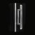 Merlyn 6 Series Pivot Shower Door 700mm Wide With 140mm Inline Panel - 8mm Glass