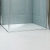Merlyn 8 Series Frameless Inline Pivot Shower Door 1100mm Wide - 8mm Glass