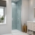 Merlyn 8 Series Frameless Single Pivot Door Showerwall 1000mm Wide - 8mm Glass | Thumbnail Image