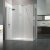 Merlyn 8 Series Walk-In Enclosure with End Panel 1500mm x 800mm Clear Glass