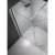 Merlyn 8 Series Hinged Wet Room Glass Panel 900+350mm Wide 8mm Glass