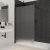 Merlyn 8mm Fluted Wet Room Glass Shower Screen