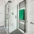 Merlyn Black Sliding Shower Door 1400mm Wide - 8mm Glass