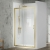 Merlyn Mbox Brushed Brass 6mm Easy-Fit Sliding Shower Door