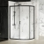 Merlyn Mbox Matt Black 1-Door Offset Quadrant Shower Enclosure 1000mm x 800mm - 6mm Glass | Thumbnail Image