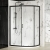 Merlyn Mbox Matt Black 6mm 1-Door Offset Quadrant Shower Enclosure