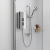 Mira Escape Thermostatic Electric Shower with Kit and Showerhead 9.8kW Chrome