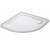 Mira Flight Low Quadrant Shower Tray with Waste 800mm x 800mm White - 2 Upstand