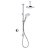 Mira Mode Concealed Dual Ceiling Fed Thermostatic Digital Thermostatic Mixer Shower - High Pressure / Combi Boiler