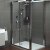 Mira Platinum HP Concealed Digital Shower with Fixed Head - Black/Chrome