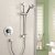 Mira Silver Sequential Concealed Mixer Shower with Shower Kit