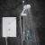 Mira Sport Multi-Fit Electric Shower with Kit and Showerhead 9.8kW White/Chrome