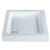 MX Classic Square Shower Tray with Waste 700mm x 700mm Flat Top - Stone Resin