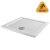 MX Elements Square Anti-Slip Shower Tray with Waste 800mm x 800mm Flat Top
