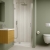 Nuance Platinum Travertine Small Alcove Shower Wall Panel Complete Kit (Pack D) | Thumbnail Image