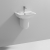 Nuie Ambrose Basin and Semi Pedestal 450mm Wide - 1 Tap Hole