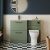 Arno 1100mm 2-Drawer Combination Vanity Basin and Toilet Unit | Thumbnail Image