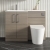 Nuie Arno LH Combination Unit with L-Shaped Stone Basin 1100mm Wide - Solace Oak | Thumbnail Image