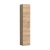 Nuie Arno Wall Hung 1-Door Tall Unit 300mm Wide - Bleached Oak