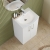 Nuie Arno Floor Standing 2-Door Vanity Unit with Basin-4 500mm Wide - Gloss White | Thumbnail Image