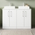 Arno Twin 1200mm 4-Door Floor Standing Vanity Unit with Countertop