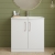 Nuie Arno Floor Standing 2-Door Vanity Unit with Basin-4 800mm Wide - Gloss White