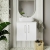 Arno 600mm 2-Door Wall Hung Vanity Unit with Countertop