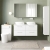 Nuie Arno Wall Hung 4-Drawer Vanity Unit with Worktop 1200mm Wide - Gloss White | Thumbnail Image