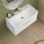 Nuie Arno Wall Hung 1-Drawer Vanity Unit with Basin-3 800mm Wide - Gloss White