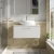 Arno 800mm 1-Drawer Wall Hung Vanity Unit with Countertop | Thumbnail Image
