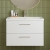 Nuie Arno Wall Hung 2-Drawer Vanity Unit with Basin-1 800mm Wide - Gloss White