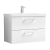 Nuie Arno Wall Hung 2-Drawer Vanity Unit with Basin-3 800mm Wide - Gloss White